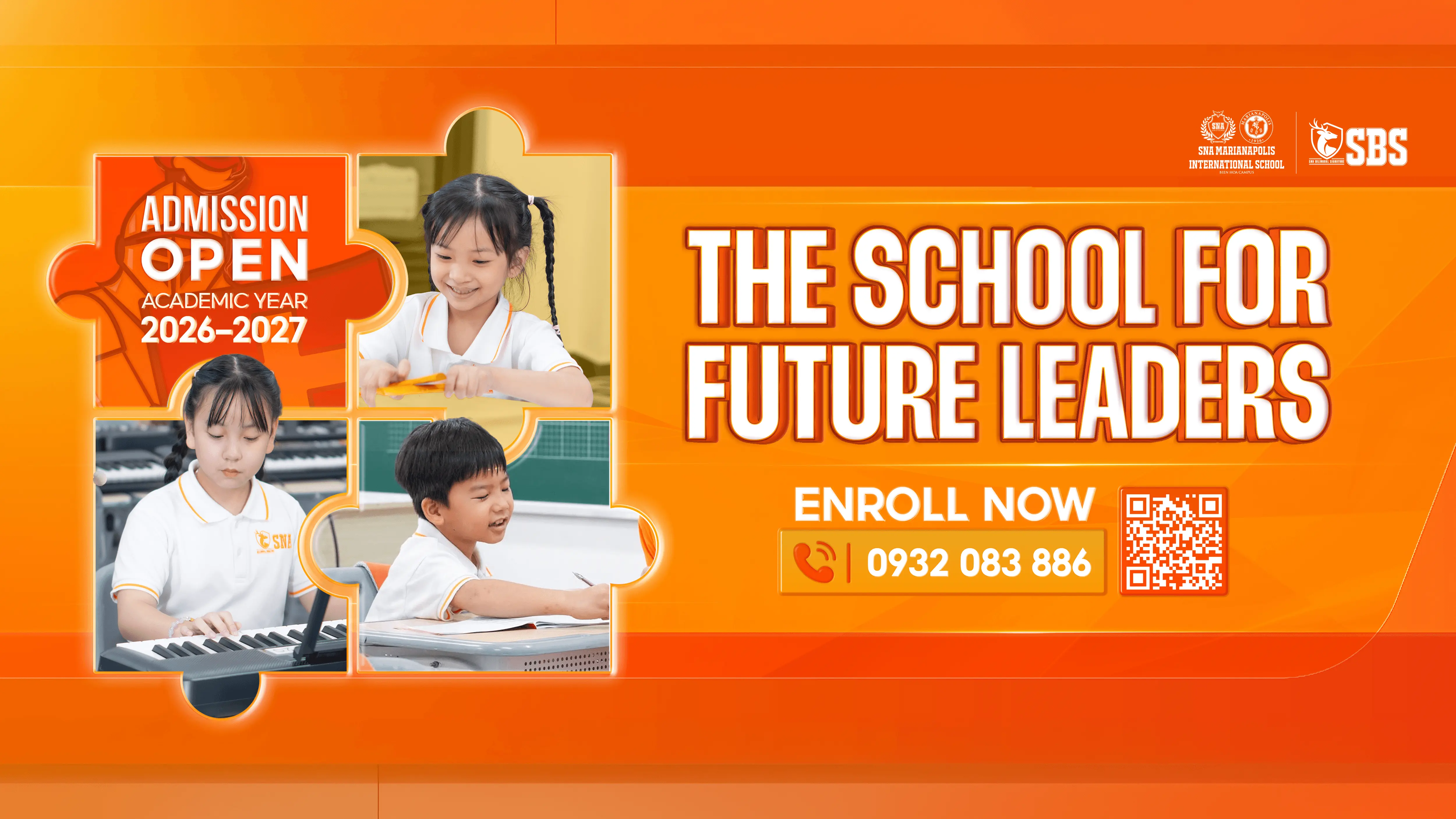 Chương trình Song Ngữ Bản Sắc SBS - Admission 2026-2027